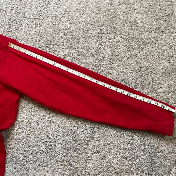 Vintage Deerskin Red Western Chamois Pearl Snap Button USA Shirt XL - Picture 7 of 8